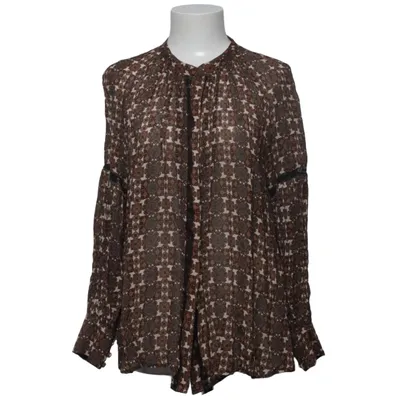 Blus (Brun, Flerfärgad) från By Malina Polyester, Viskos