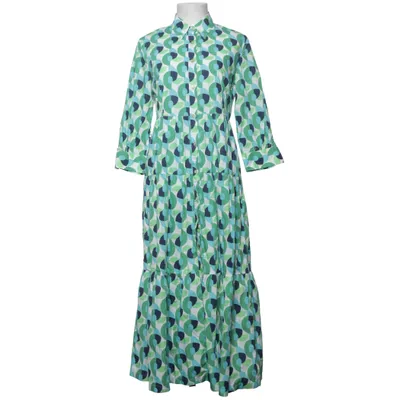 Maxi dress (Green, Blue, White) from Le Sarte Pettegole Cotton