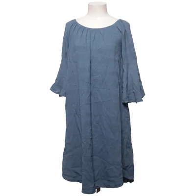 Dress (Blue) from Made in italy Cotton, Linen