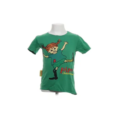 T-shirt (Green, Multicolored) from Pippi Långstrump Cotton