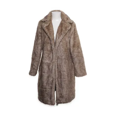 Vinterkappa (Brun) från Jenniferm Pälsimitation, Polyester