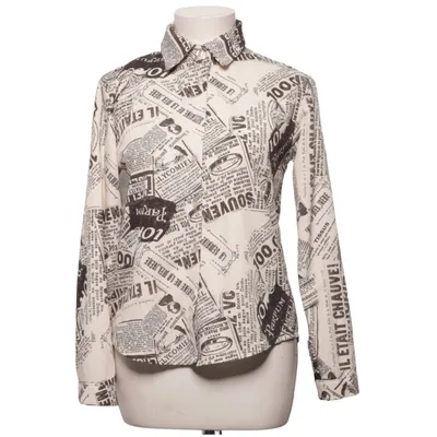 Blouse (Beige, Zwart) van Garconne Elastaan, Polyester