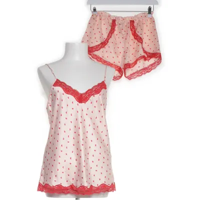 Pyjamasz (Pink, Rød) fra Hunkemöller Polyester