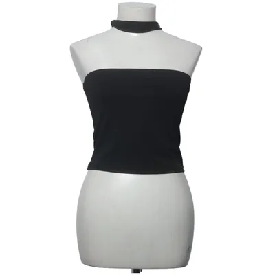 Halter neck top (Black) from NA-KD Elastane, Polyester