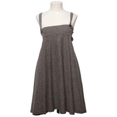 Jupe salopette (Gris, Noir) de Voodoo Vixen Coton, Polyester