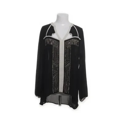 Blus (Svart, Vit) från Rainbow Polyester