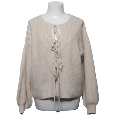 Omlottkofta (Beige) från Purple Queen Akryl, Elastan, Polyamid