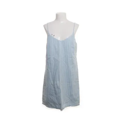 Denim jurk (Blauw, Wit) van Review