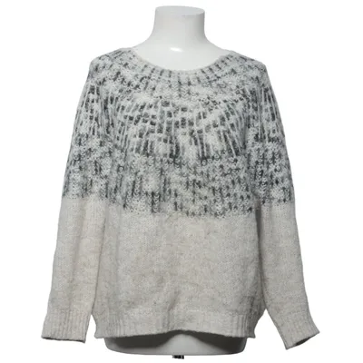 Sweater (Grå, Beige) fra Marta Akryl, Polyester, Viscose, Uld