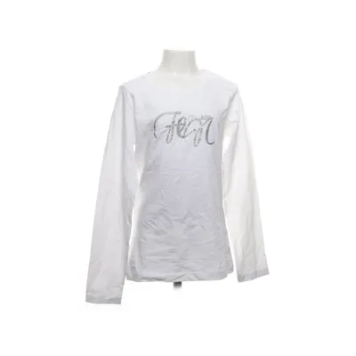 Långärmad t-shirt (Vit) från Fen Bomull, Elastan