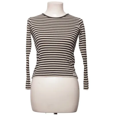 Långärmad t-shirt (Svart, Vit) från MarMar Copenhagen Bomull, Modal