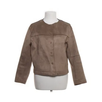 Jacka (Brun) från Zara Basic Outerwear Elastan, Polyester