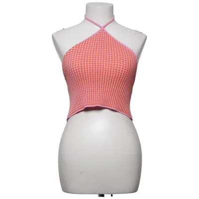 Halterneck top (Pink, Orange) fra Zara