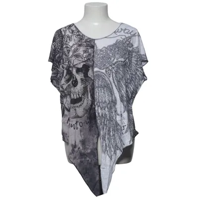 Haut (Noir, Gris) de Tredy Coton, Polyester