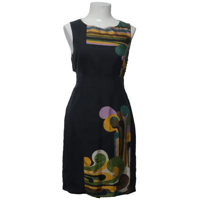 Robe (Noir, Multicolore) de Tibi Acétate, Soie