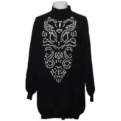 Turtleneck (Sort, Hvid) fra Happy Holly Polyamid, Polyester, Viscose