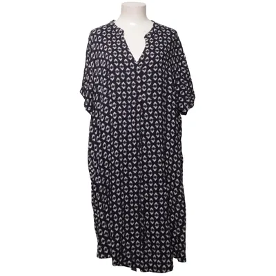 Kjole (Blå, Hvid) fra Samsa Collection Viscose