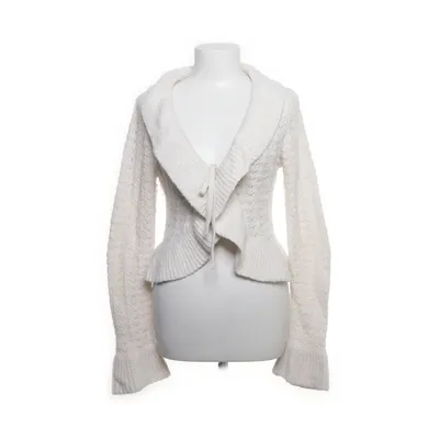 Cardigan (Wit) van Bershka Elastaan, Polyamide, Polyester