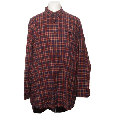 Flanellen overhemd (Blauw, Rood, Geel) van Tailor Store Katoen, Elastaan