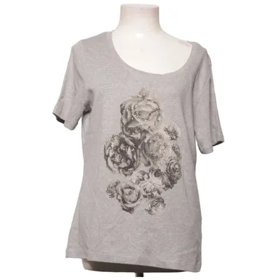 T-shirt (Grijs) van Cassani Katoen