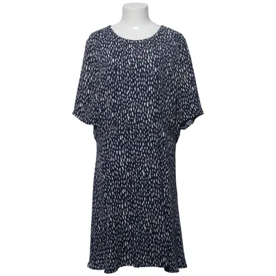 Jurk (Blauw, Wit) van Jaeger