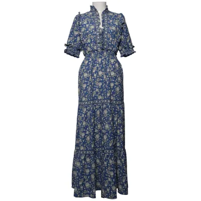 Långklänning (Blå, Vit, Flerfärgad) från Max Studio Elastan, Polyester