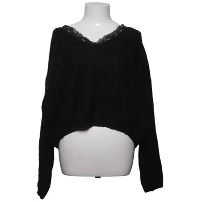 Trui (Zwart) van Met Acryl, Alpacawol, Elastaan, Polyamide