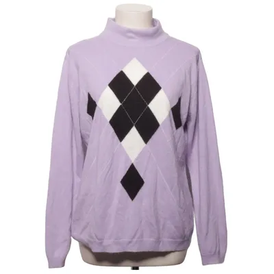 Pull-over (Violet, Blanc, Noir) de Pina Lia Acrylique