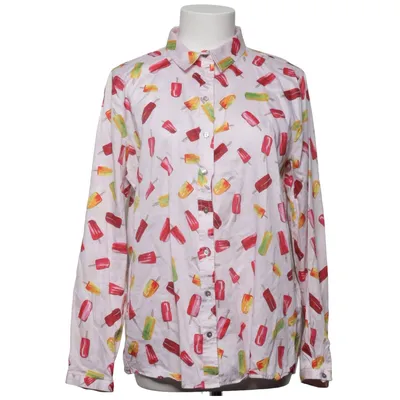 Skjorta (Vit, Flerfärgad) från Milano Italy Bomull