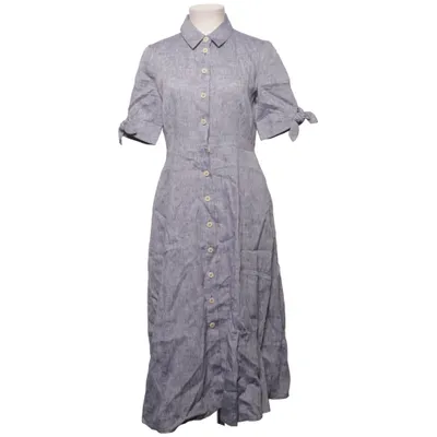 Blusenkleid (Blau) von L.K. Bennett Leinen