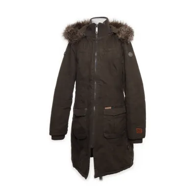 Winterjas (Groen) van Khujo Katoen, Polyester