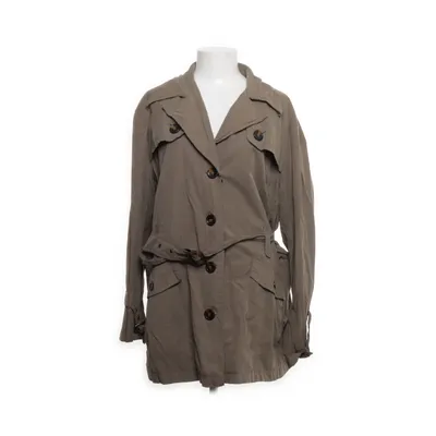 Trenchcoat (Grön) från Gina Benotti Bomull, Polyester