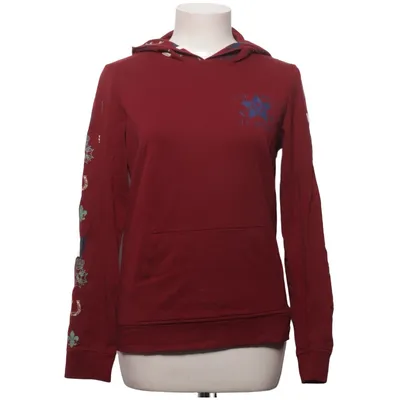 Capuchon sweater (Rood) van U.S. Polo Assn. Katoen, Elastaan