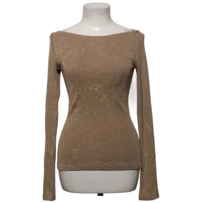 Langarmshirt (Ilke Boatneck Ribbed Ls) von Weekday Elasthan, Viskose