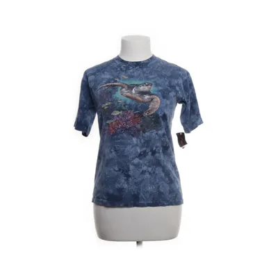 T-shirt (Blå, Flerfärgad) från Anvil Bomull