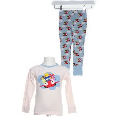 Pajamas (Blue, White, Multicolored) from Babblarna + Me&i Organic cotton, Elastane