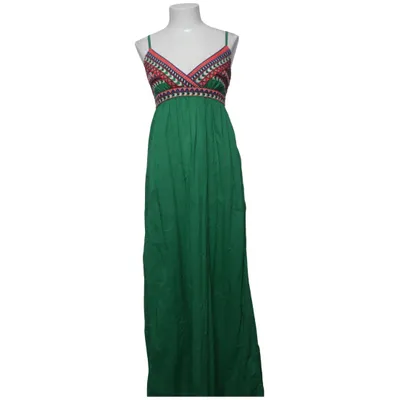 Maxi dress (Green, Multicolored) from Indiska Cotton