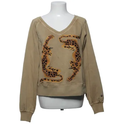 Collegetröja (Beige, Flerfärgad) från Leon & Harper Modal, Ekologisk bomull