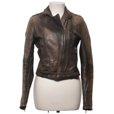 Biker jacket (Brown) from Jofama by Kenza