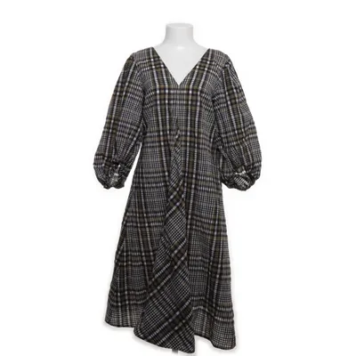Jurk (Groen, Zwart, Wit) van Ganni Katoen, Polyamide, Polyester
