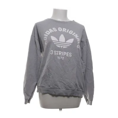 Collegetröja (Grå) från Adidas Originals Bomull, Elastan