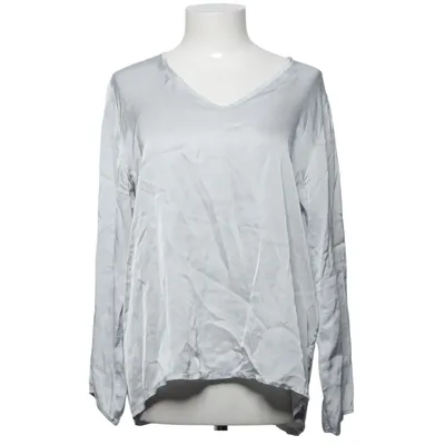 Blouse (Grijs) van Malu Zijde, Viscose