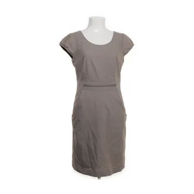 Jurk (Grijs) van Comma Acetaat, Katoen, Polyester