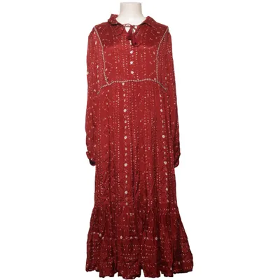 Långklänning (Röd) från Indiska Polyester, Viskos