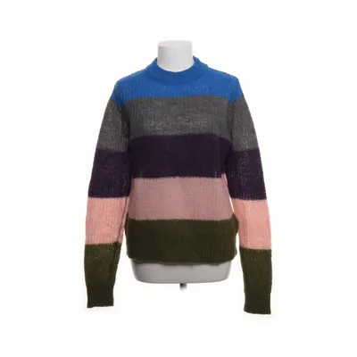 Sweater (Blue, Multicolored) from Pieces Acrylic, Mohair, Nylon, Wool