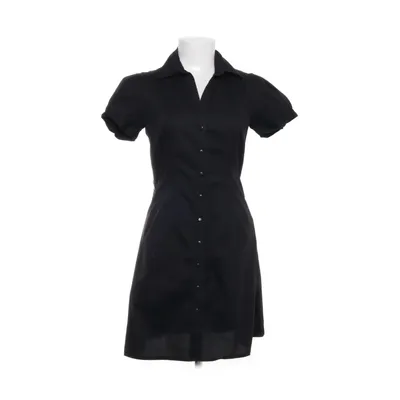 Shirt dress (Black) from H&M Cotton, Elastane