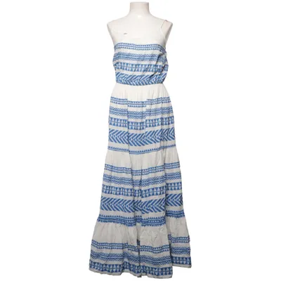 Robe longue (Bleu, Blanc) de Devotion Coton