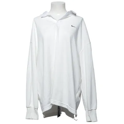 Hættetrøje (Hvid) fra Nike Bomuld, Polyester