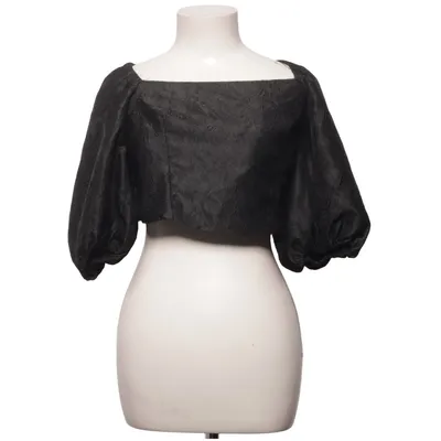 Crop top (Zwart) van Misslisibell x NA-KD