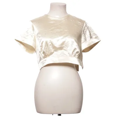 Top (Beige) van Danaë x NA-KD Elastaan, Polyester